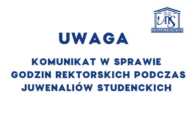 godziny rektorskie