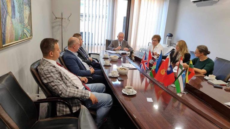 Delegacja ANSG na Łotwie
