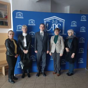 Wykład Dziekana dra Przemysława Furgacza dla ostrowieckiej młodzieży