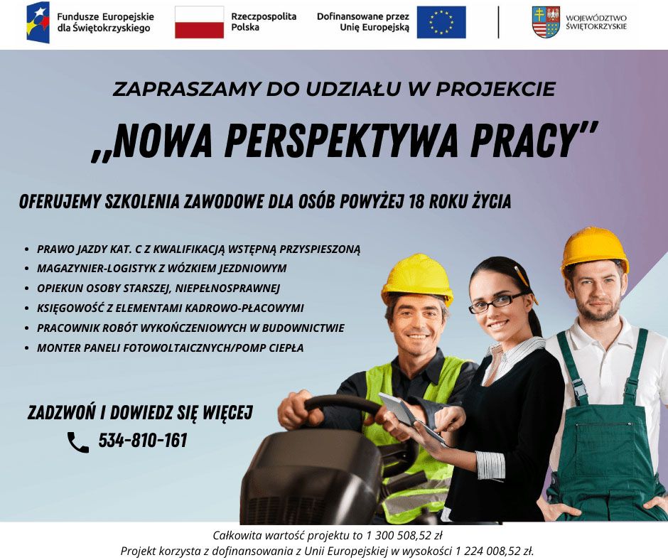Nowa Perspektywa Pracy -projek unijny