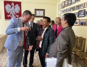 Delegacja z Indonezji