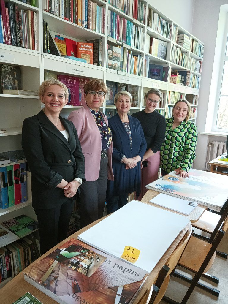 Delegacja ANSG na Łotwie