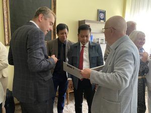 Delegacja z Indonezji