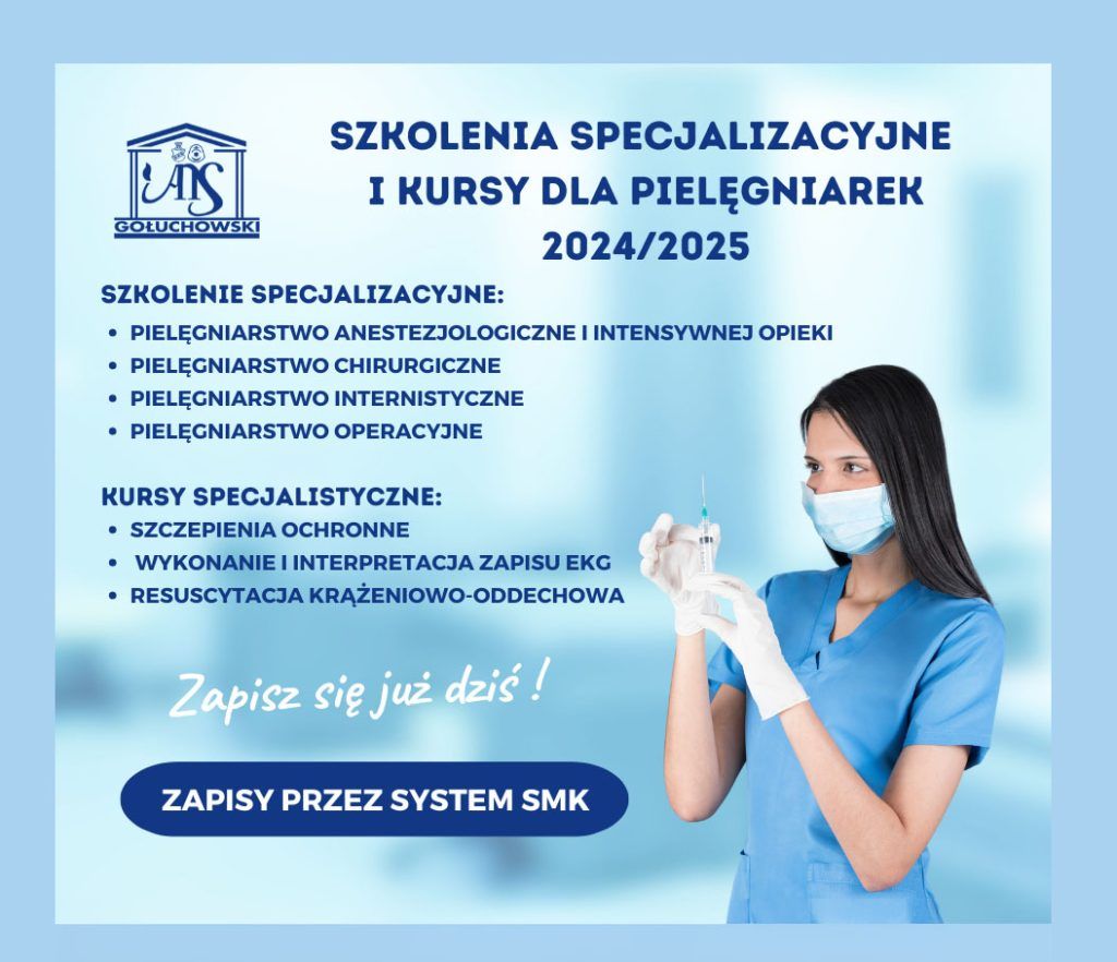szkolenia specjalizacyjne i kursy dla pielęgniarek 2024/2025