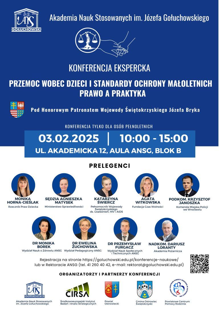 plakat Standardy ochrony małoletnich. Przepisy i rzeczywistość.
