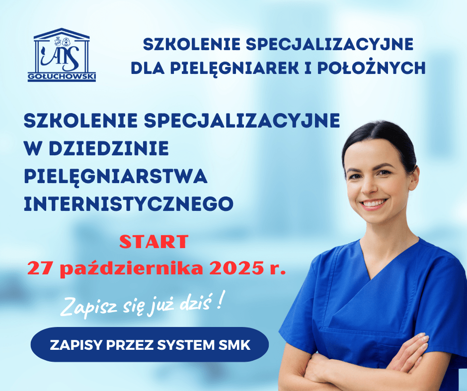 szkolenie specjalizacyjne dla pielęgniarek i położnych ANSG