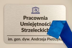 Otwarcie Pracowni Umiejętności Strzeleckich im. gen. dyw. Andrzeja Pietrzyka