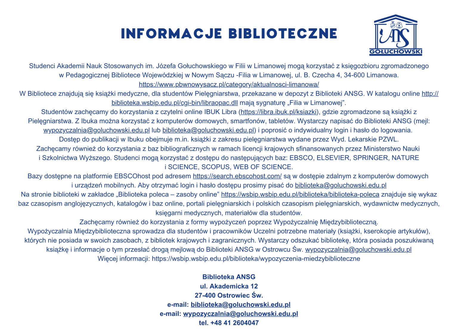 ogłoszenie