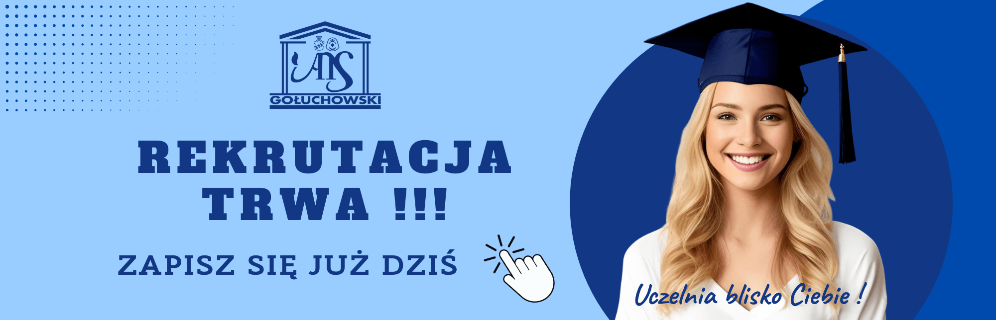 baner rekrutacja ANSG 2025